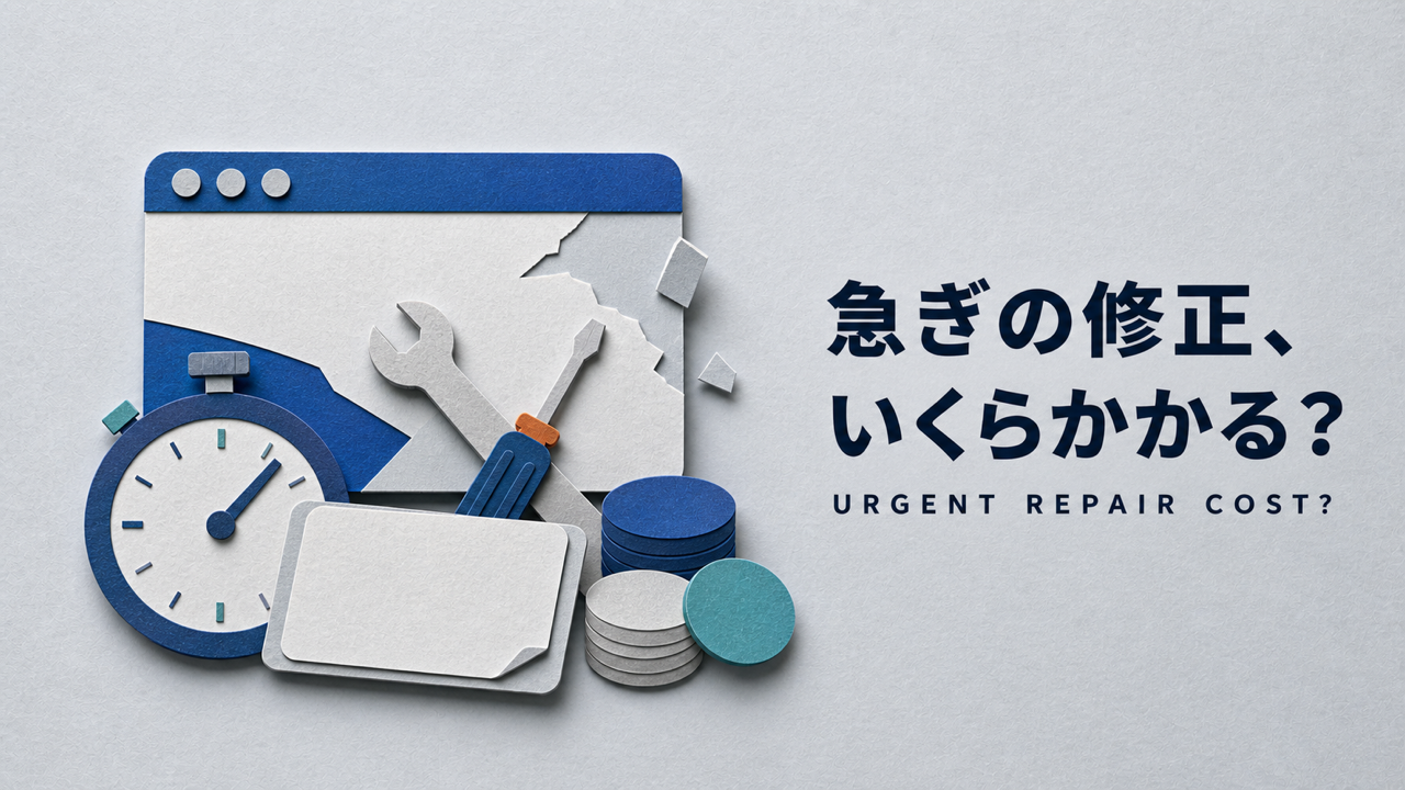 ホームページ修正の依頼【料金の目安と外注の選び方】